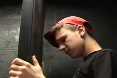 Britlads Glory hole spooge