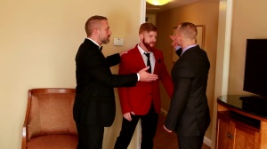 sleazy twink - Dirk Caber with John Magnum butthole Hook up