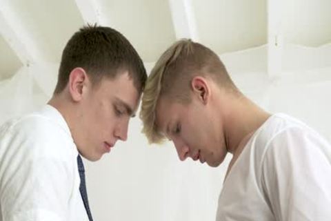 older Priest Barebacks two Mormon legal age teenagers