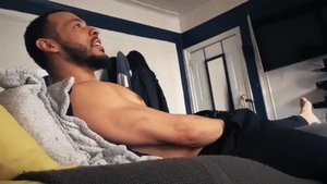 DrillMyHole: Tattooed Elijah Wilde touching huge cock