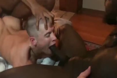 Smoking kinky bare Interracial bunch bang