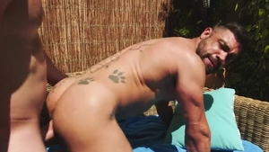 AndyO bonks Wagner. tasty gay Sex