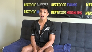 Next Door Casting: Dark and Smooth Masturbator